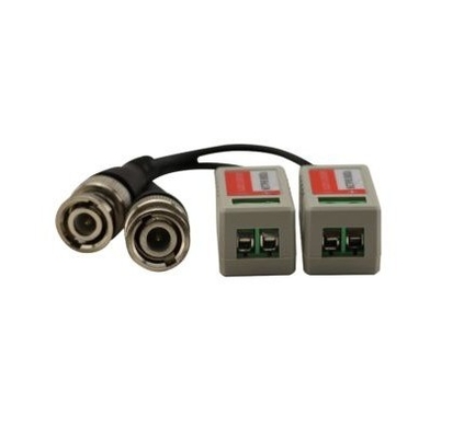 Conector recubierto de PVC con colas por cable CAT5e Cat6 UTP Video Balun System