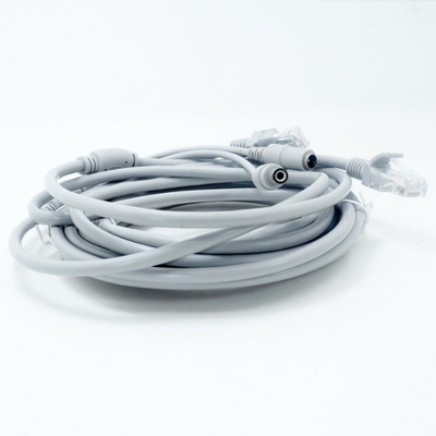 Cable de alimentación de vídeo LAN de red Ethernet Cat5E ampliamente utilizado para cámara IP CCTV