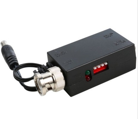 Transmisor de video UTP activo de DC12V 1CH eléctrico Balun BNC Balun Transformadores para sistema de DVR de cámara de circuito cerrado