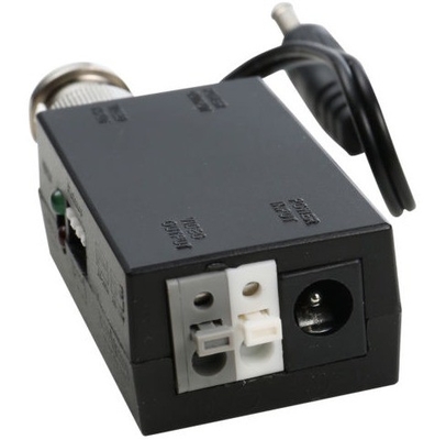 Transmisor de video UTP activo de DC12V 1CH eléctrico Balun BNC Balun Transformadores para sistema de DVR de cámara de circuito cerrado
