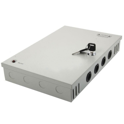 18 canales de cámaras de seguridad de CCTV caja de alimentación 12V 10A DC protección contra la sobre tensión
