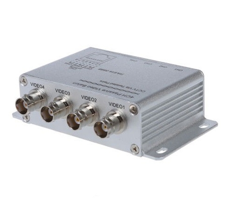 Transmisión de video 4CH CAT5 HD UTP pasivo Video Balun BNC Transceptor femenino RJ45 para el sistema de CCTV