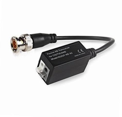 Transmisor de video pasivo de plástico ABS UTP retorcido Balun Transmisor de televisión para el sistema de CCTV