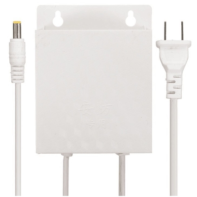 Adaptador de alimentación de conmutación de 12VDC 2A a prueba de agua a prueba de lluvia para cámara de circuito cerrado exterior