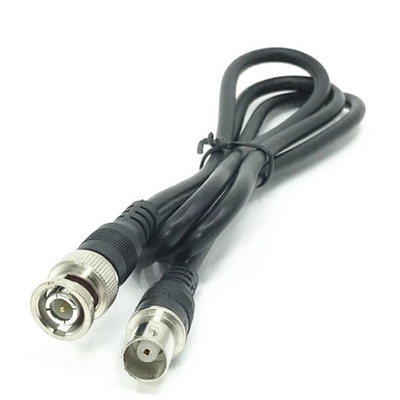 Sistema de vigilancia de seguridad BNC conector femenino Cable de línea coaxial de extensión CCTV