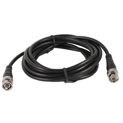50cm 5m Single Cable BNC masculino Gold Pin Coaxial para el sistema de seguridad CCTV vigilancia bricolaje
