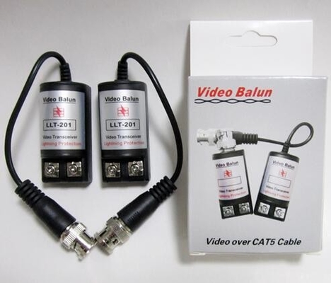Tecnología avanzada 1CH Activo AHD HD UTP BNC Video Power Balun para DVR de cámaras de circuito cerrado