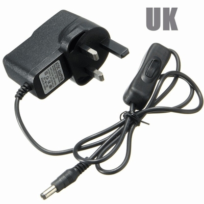 Adaptador de alimentación de 12V 1A 1000ma 2A 3A para interruptor de encendido/apagado de banda LED y diseño duradero
