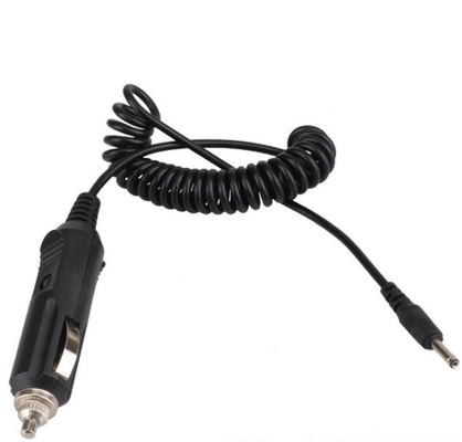 Cable de cargador para automóviles de tipo de extremo masculino para encendedor de cigarrillos de 12v 5.5x2.1 en vehículos