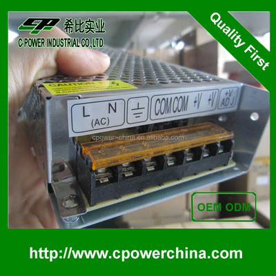 Protección contra sobrevolución 240W 220V AC 12V DC 24V 20A Fuente de alimentación de conmutación JC Potencia