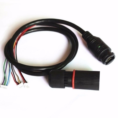 Cable de separación de inyector de POE a prueba de agua de 12 V para sistema de CCTV cámara IP AP NVR inalámbrico