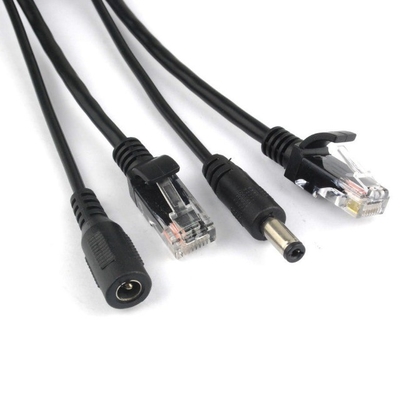 Adaptador PoE pasivo y splitter soporta 5V 12V 24V 48V Distancia de transmisión 30-40m