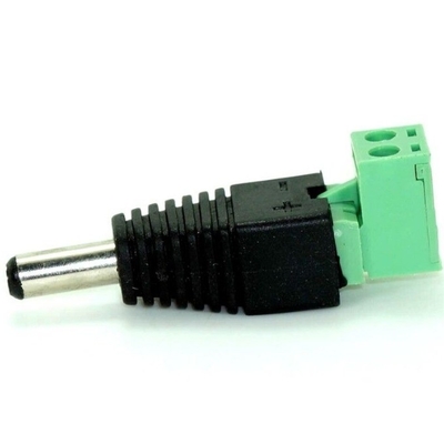 Gran vigilancia de CCTV enchufe de corriente continua conector BNC masculino certificado CE para las normas