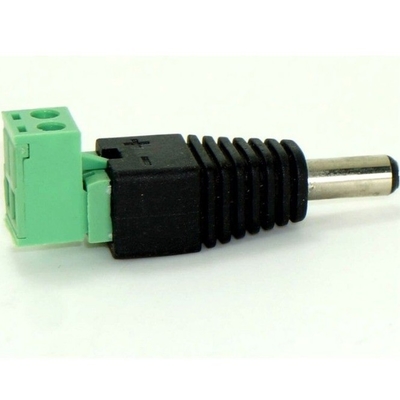 Gran vigilancia de CCTV enchufe de corriente continua conector BNC masculino certificado CE para las normas