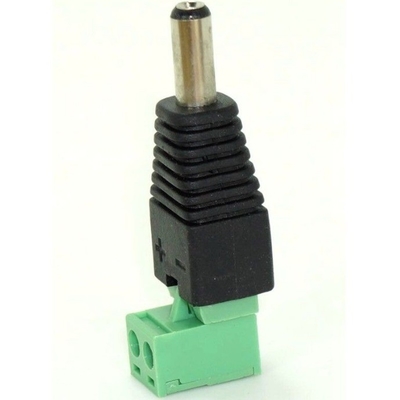 Gran vigilancia de CCTV enchufe de corriente continua conector BNC masculino certificado CE para las normas