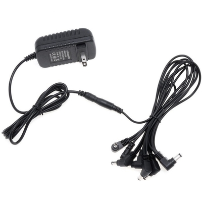 5V 1.5m Adaptador de alimentación por pedales con conexión al cable de corriente continua con conexión al conector CN de la UE