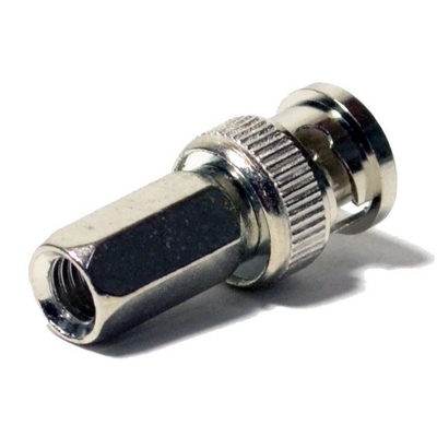 Conector coaxial de giro masculino BNC para cámaras de seguridad de CCTV y RG59 certificado CE