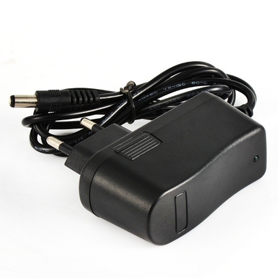 Adaptador de alimentación de corriente continua de 12V 1.5A montado en la pared para el rendimiento de larga duración de la cámara CCD