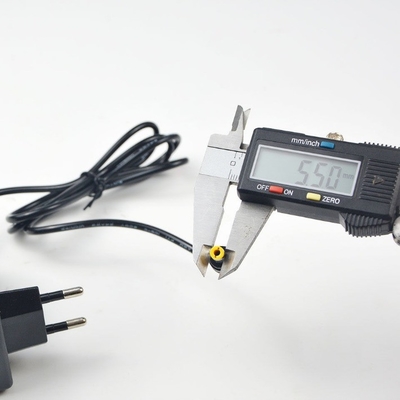 Color Negro Reino Unido 12V 1.5A 2A AC Cargador de pared Adaptador de cable de alimentación para fotograma digital