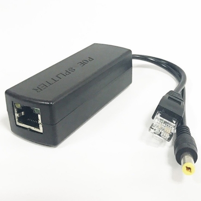 48V 12V IEEE 802.3af Compatible Adaptador de divisor POE activo para CCTV longitud del cable de 205 mm