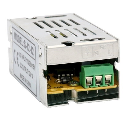 12V 1A 24V 0.5A 5V 2A AC DC 10W Fuente de alimentación de conmutación con 110v/220v Eficiencia 82%