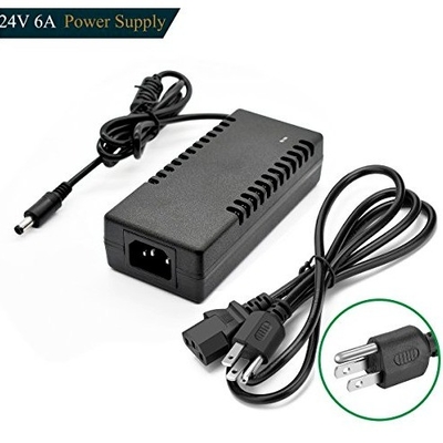 Balck C-Power 150w Adaptador de alimentación de corriente continua con conector de salida de corriente continua de 5 mm para enchufe EU LED