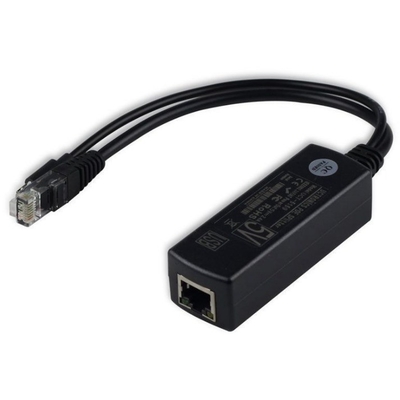 Módulo Ethernet ABS de 48V a 5V 2.4A PoE Splitter para energía sin complicaciones en Ethernet