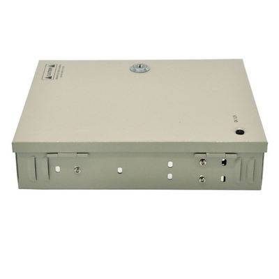 120W 9CH 12V 10A Corriente de salida Caja de alimentación de salida múltiple para el ahorro de espacio de CCTV