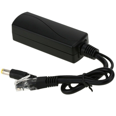 -Fabricado 48v 10/100Mbps PoE Splitter Adapter Cable para la cámara de energía de la red 12V 1.25A