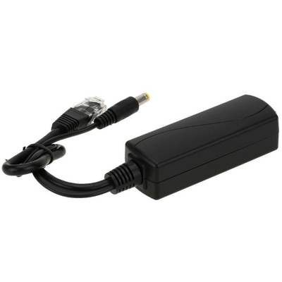 -Fabricado 48v 10/100Mbps PoE Splitter Adapter Cable para la cámara de energía de la red 12V 1.25A