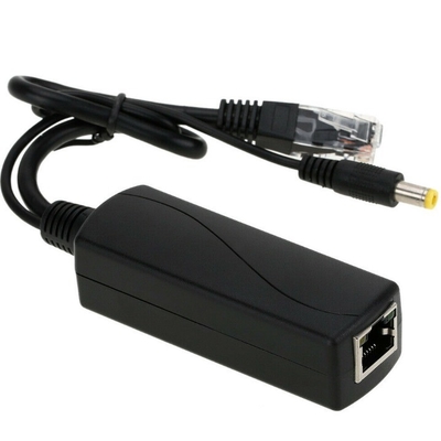 -Fabricado 48v 10/100Mbps PoE Splitter Adapter Cable para la cámara de energía de la red 12V 1.25A