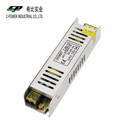 220V Voltado de entrada Fuente de alimentación ligera para sistemas de televisión Luces LED y CCTV Salida de 12V CC