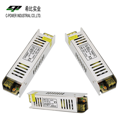 220V Voltado de entrada Fuente de alimentación ligera para sistemas de televisión Luces LED y CCTV Salida de 12V CC