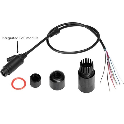 Splitter RJ45 Femenino a RJ45 Hombre de salida de energía para 12V POE impermeable cable de inyección