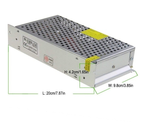 120v Voltado de entrada S-120-12 Interruptor AC 110V/220V a conductor de convertidor de CC 12V 10A Adaptador de fuente de alimentación de 120W