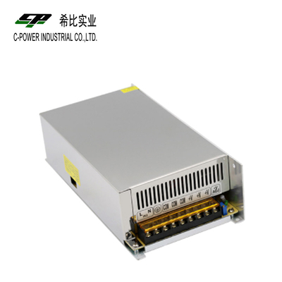 Fuente de alimentación de conmutación de salida única de 480W 24V 20A para aplicaciones industriales de alta potencia