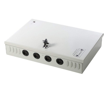 Asegure su suministro de energía CCTV con 12V DC 30A 18CH Switch Box y protección contra el exceso de temperatura