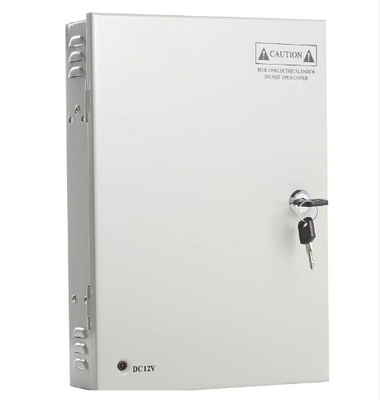 Asegure su suministro de energía CCTV con 12V DC 30A 18CH Switch Box y protección contra el exceso de temperatura