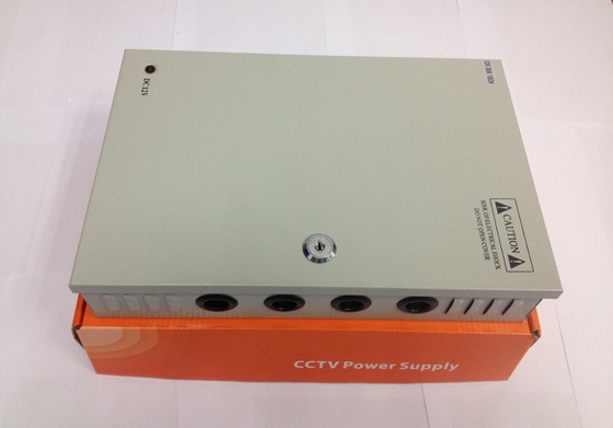 Asegure su suministro de energía CCTV con 12V DC 30A 18CH Switch Box y protección contra el exceso de temperatura