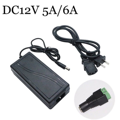 5.5*2.1 Conector de corriente continua 12v 5a 3 Pin Din Conector Adaptador de alimentación para EE.UU. Reino Unido AU por C-Power