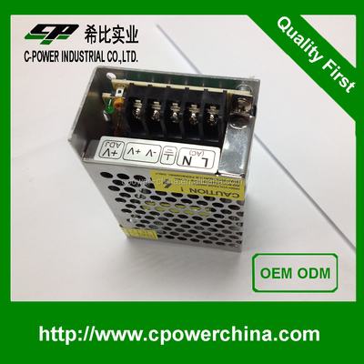 Fuente de alimentación de la cámara de circuito cerrado 110v/220v AC 12v 2a 24v 1a DC con frecuencia de salida 50/60Hz