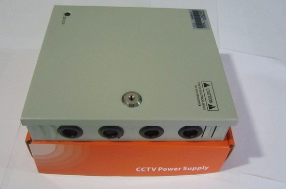 Caja de suministro de energía de 18 canales para cámara de circuito cerrado dentro de la tensión de entrada de 12V 10A DC