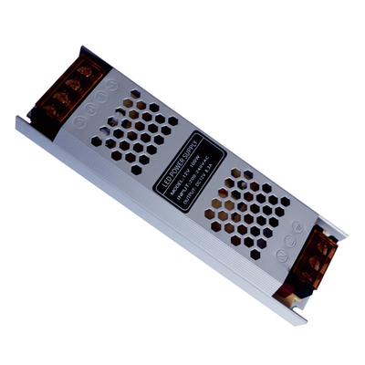 Fuente de alimentación de conmutación de plata delgada de 188*47*35mm para luz LED C-Power 12V 100W salida
