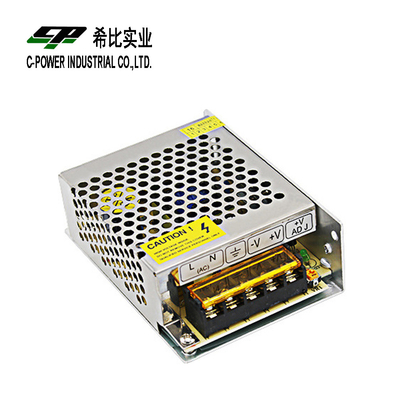 Fuente de alimentación con interruptor LED de salida única 25w 60w 100w 120w 240w 360w para iluminación interior