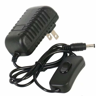 Adaptador de alimentación C-Power AC100-240V DC 12V 1A 2A con interruptor en línea y voltaje constante
