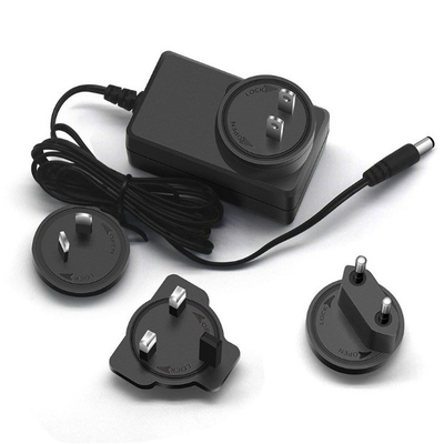 Tipo de salida de CC Negro C-Power 12V 2A Adaptador de alimentación con enchufe EU AU UK US 100-240V