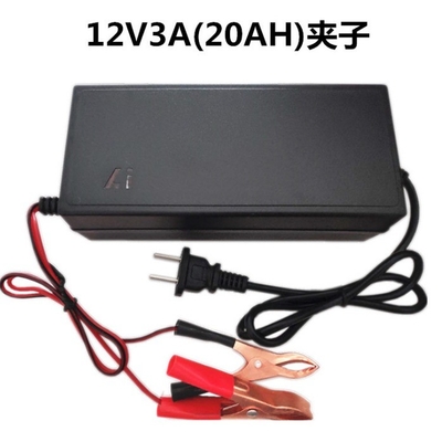 Aplicación eléctrica C-Power 12v 3a 20AH Cargador inteligente de baterías de plomo-ácido para bicicleta eléctrica