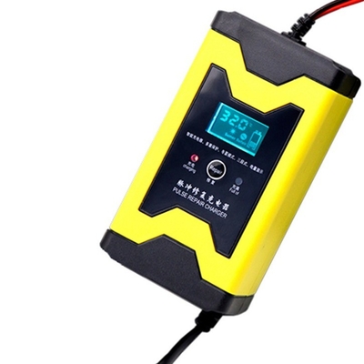 Cargador inteligente de batería de pantalla LCD 12V6A para automóviles y motocicletas por C-Power