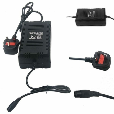 Cargador de batería de salida compacto de 24V 0.35Kg para 24v 6ah Sea Scooter Negro a un precio asequible