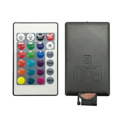 Control de luz de banda LED RGB 24 llaves Fuente de alimentación USB remota 170lm/w Eficiencia luminosa